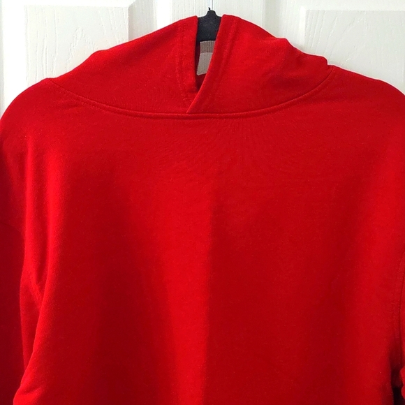 NWOT MyPillow Hoodie MySleepwear in Ruby Red Size M - Picture 4 of 8
